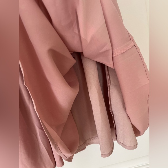 Blush Ruffled Dress - Picture 4 of 8